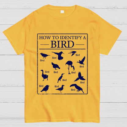 How To Identify A Bird Geek T-Shirt