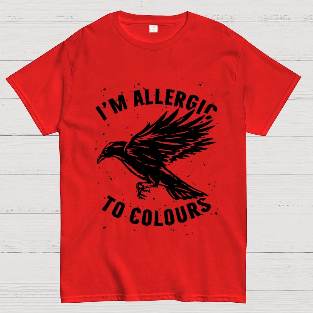 Im Allergic To Colours Geek T-Shirt