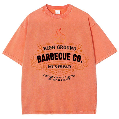 High Ground BBQ Vintage Distressed T-shirt