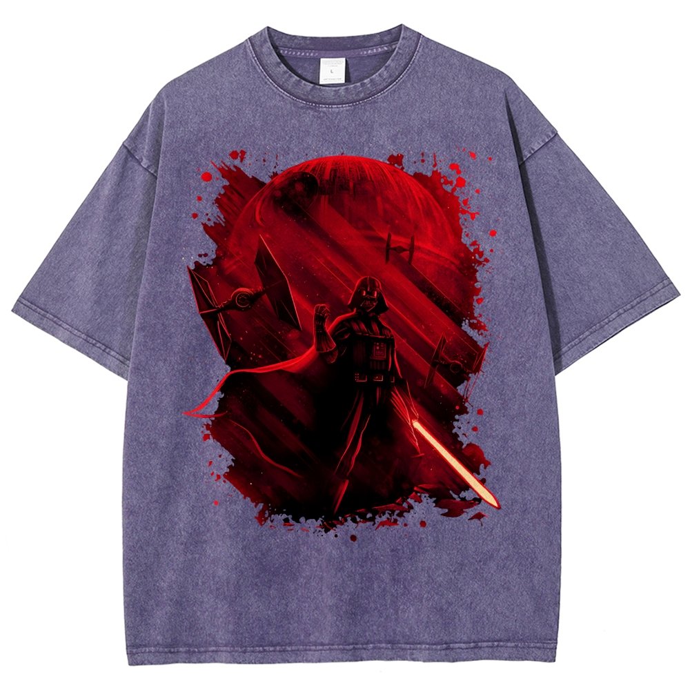 Dark Power Vintage Distressed T-shirt
