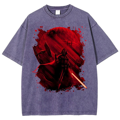 Dark Power Vintage Distressed T-shirt