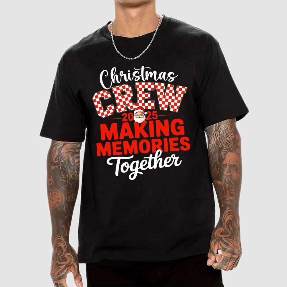 Retro Family Christmas Geek T-Shirt