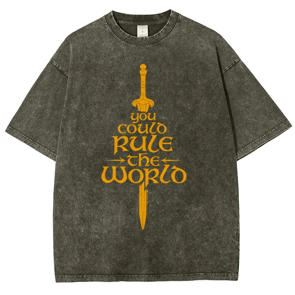 You Could Rule the World Vintage Distressed T-shirt