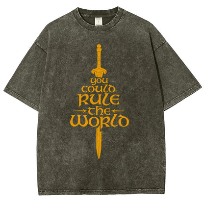 You Could Rule the World Vintage Distressed T-shirt