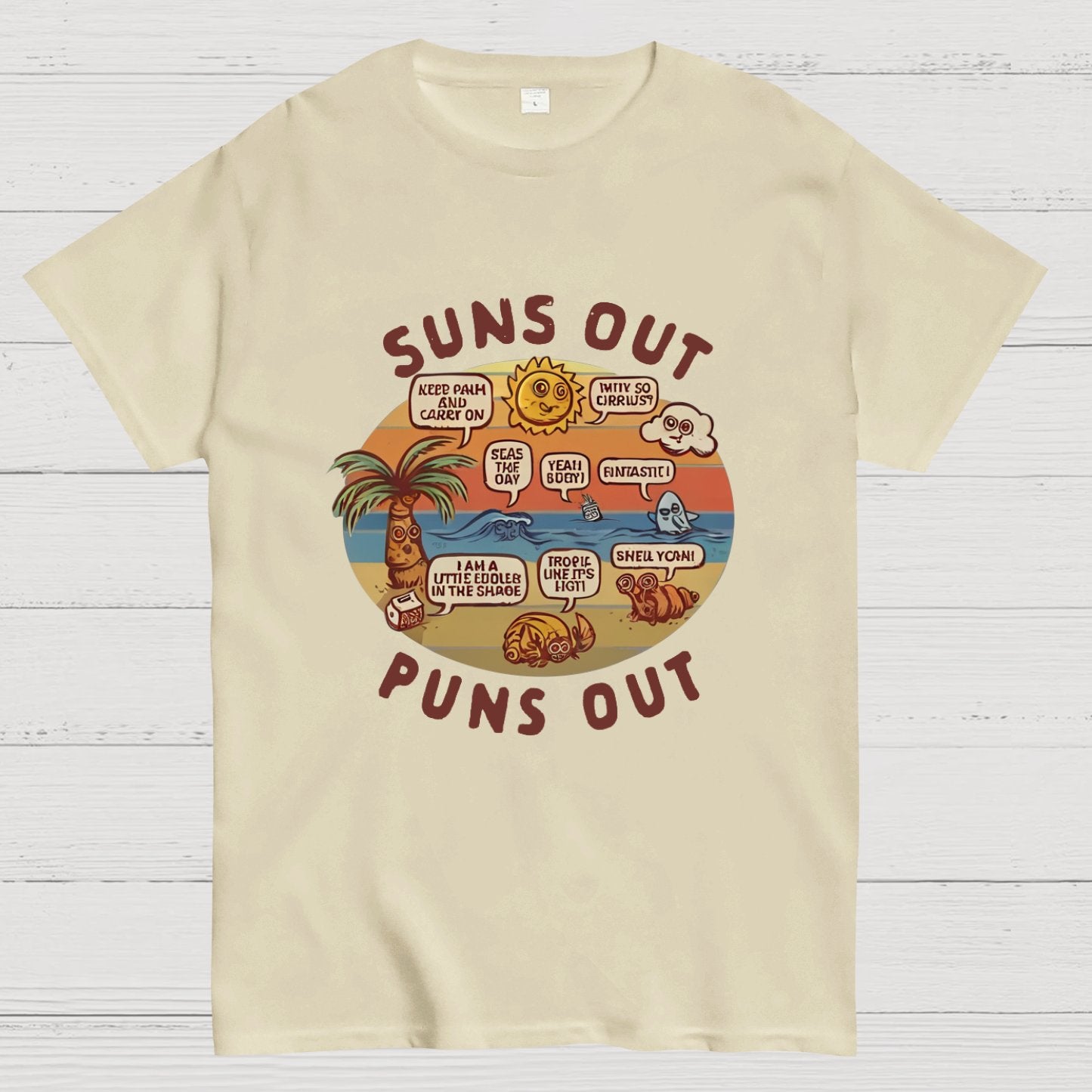 Suns out, Puns Out Nerdy T-Shirt
