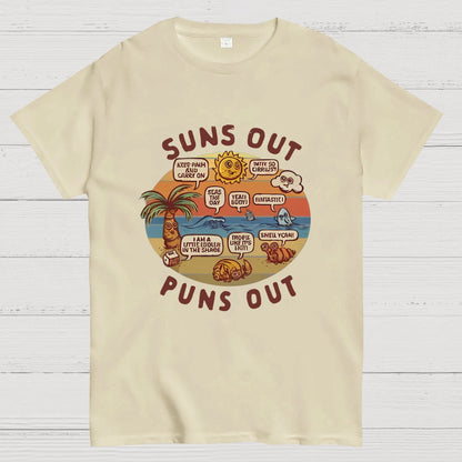 Suns out, Puns Out Nerdy T-Shirt
