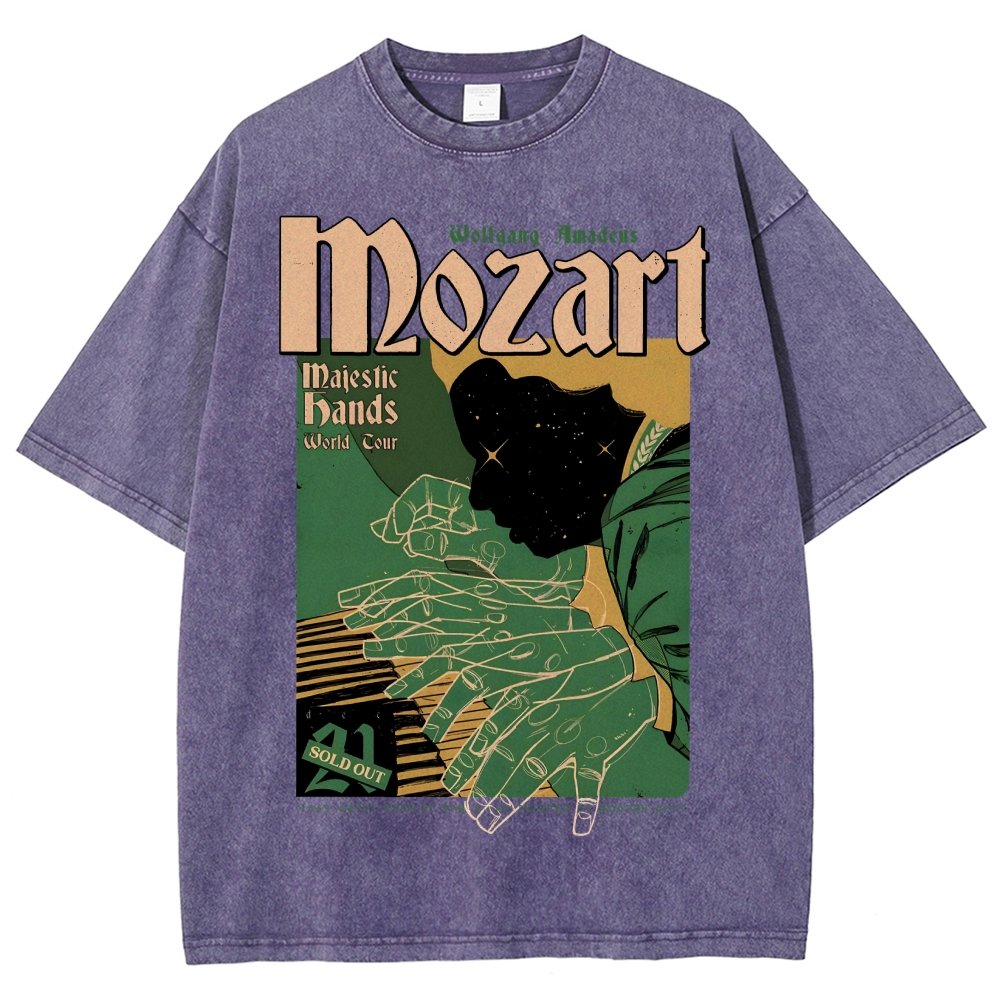 Rock Me Amadeus Vintage Distressed T-shirt