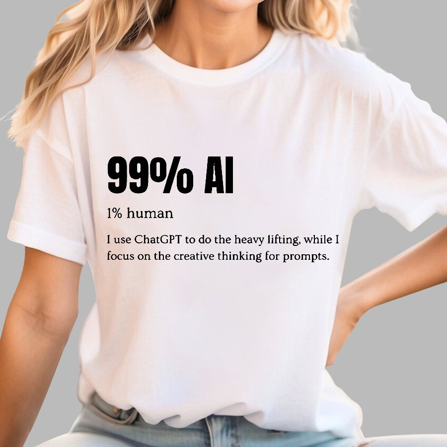 99% Artificial Intelligence Geek T-Shirt