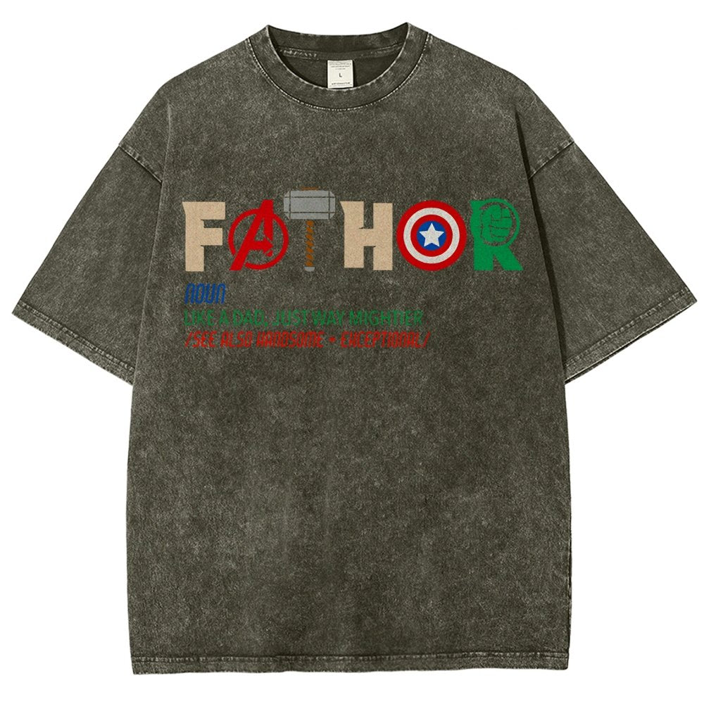 Father Day Vintage Distressed T-shirt