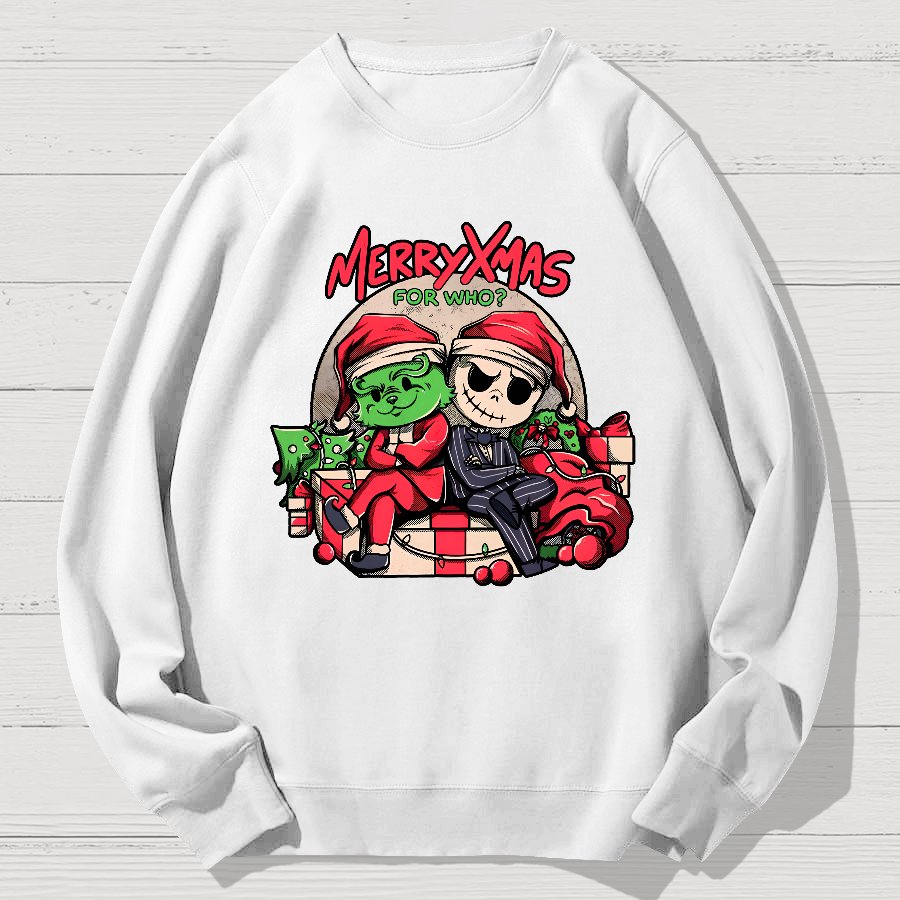 Limited Edition Christmas Retro Culture Geek Cotton Sweatshirt