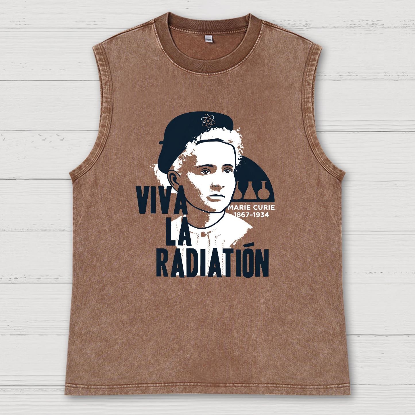 Viva La Radiation Vintage Distressed Washed Tank