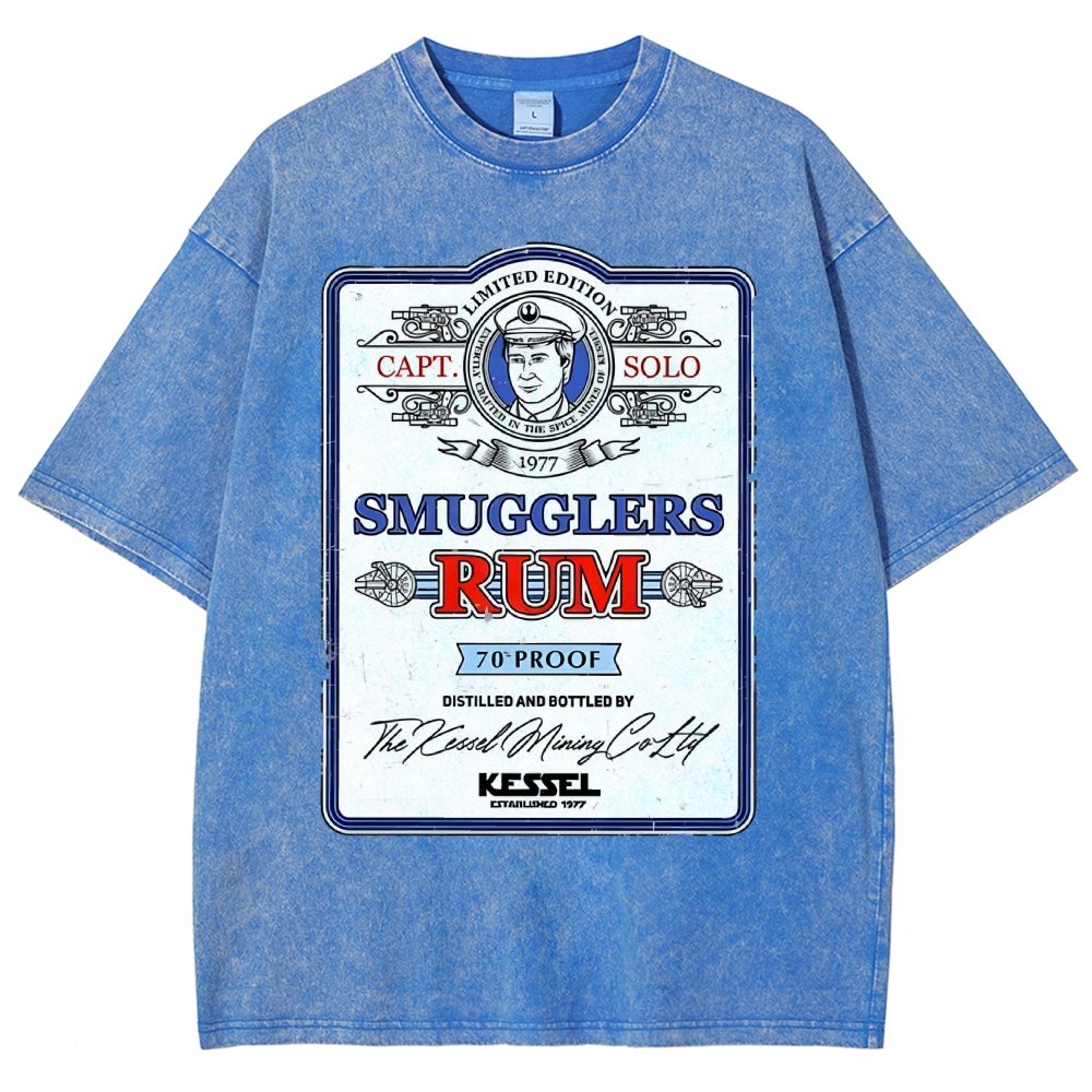 Smugglers Rum Vintage Distressed T-shirt