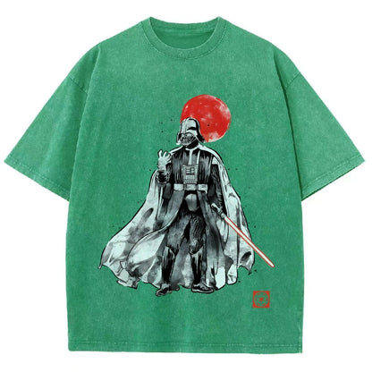 Dark Lord Sumi-E Vintage Distressed T-shirt
