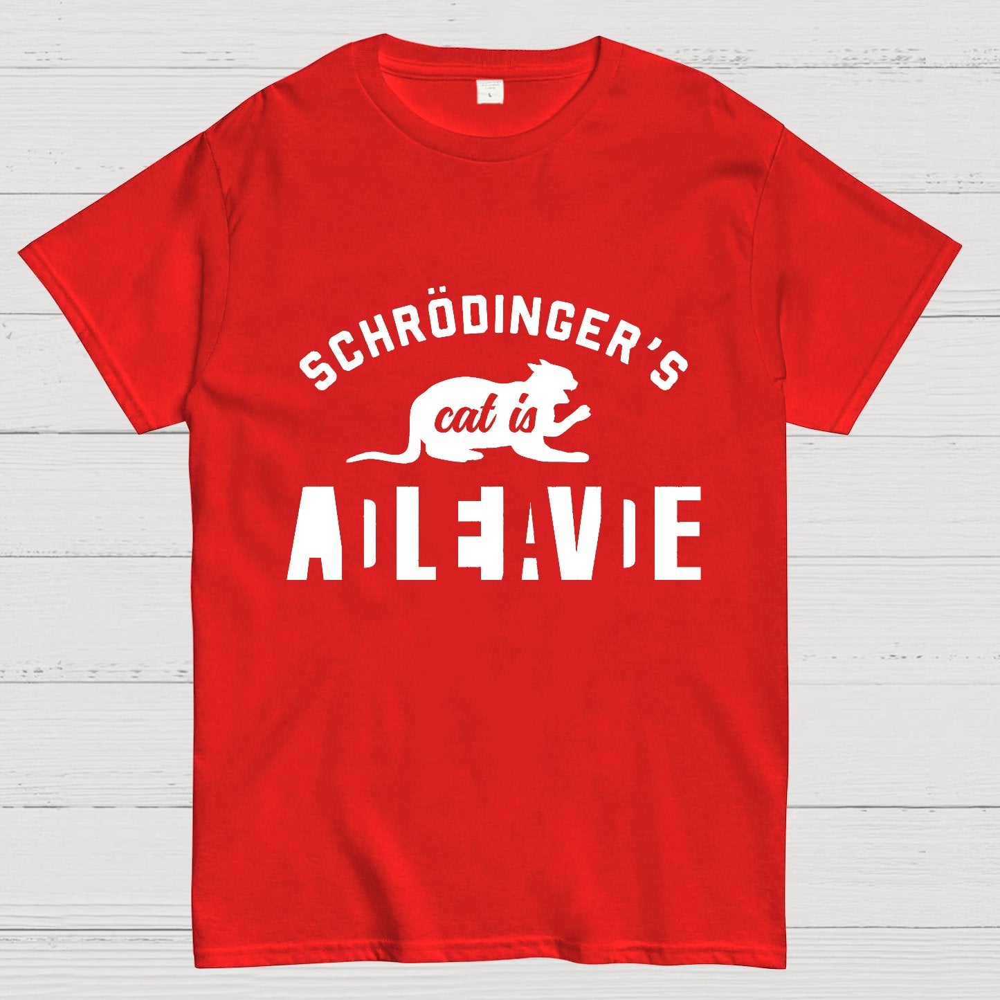 Schrodinger's Cat Geeky T-Shirt