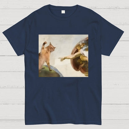 Funny Cat Unisex Geek T-Shirt