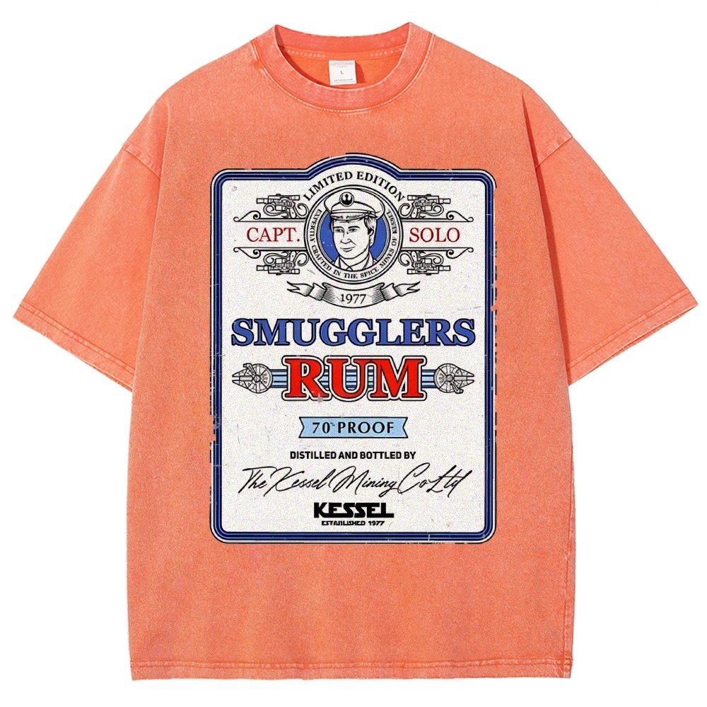 Smugglers Rum Vintage Distressed T-shirt