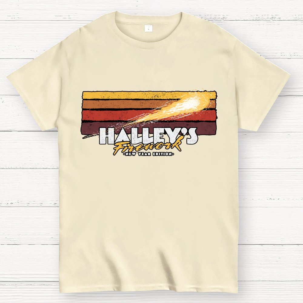 Halley's Firework Geek T-Shirt