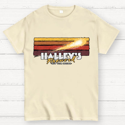 Halley's Firework Geek T-Shirt