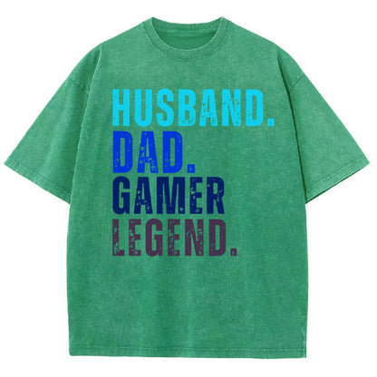 Gamer Dad Vintage Distressed T-shirt