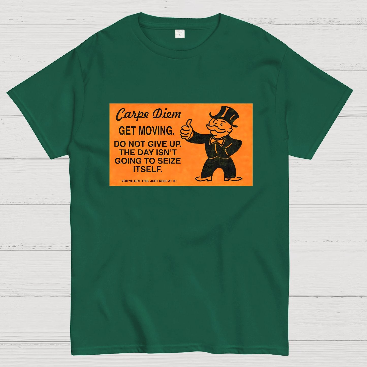 Carpe Diem Card Geek T-Shirt