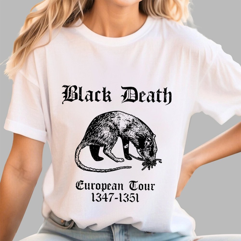 Black Death European Tour Unisex Geek T-Shirt