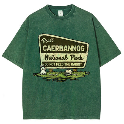 Mystic Valley National Park Vintage Distressed T-shirt