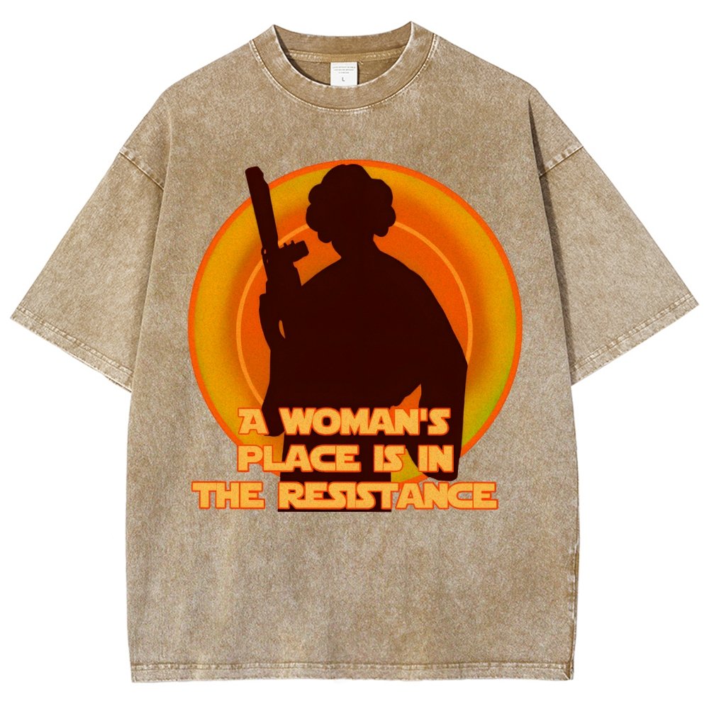 The Resistance Vintage Distressed T-shirt