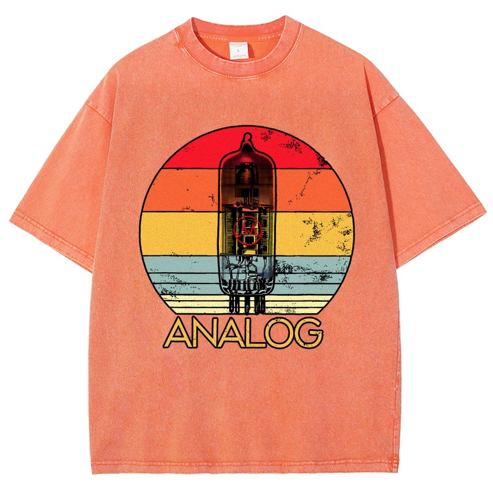 Vacuum Tube Analog Vintage Distressed T-shirt
