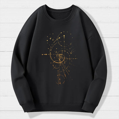 Fibonacci Geek Cotton Sweatshirt