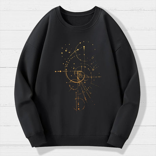 Fibonacci Geek Cotton Sweatshirt