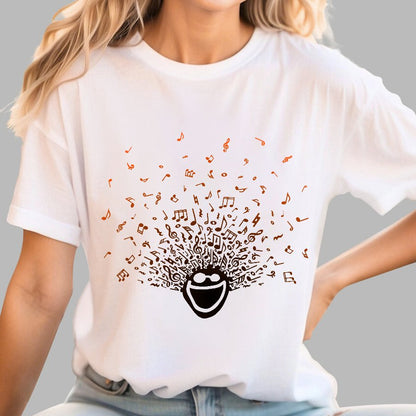 Jake Music Head Nerd Geek T-Shirt