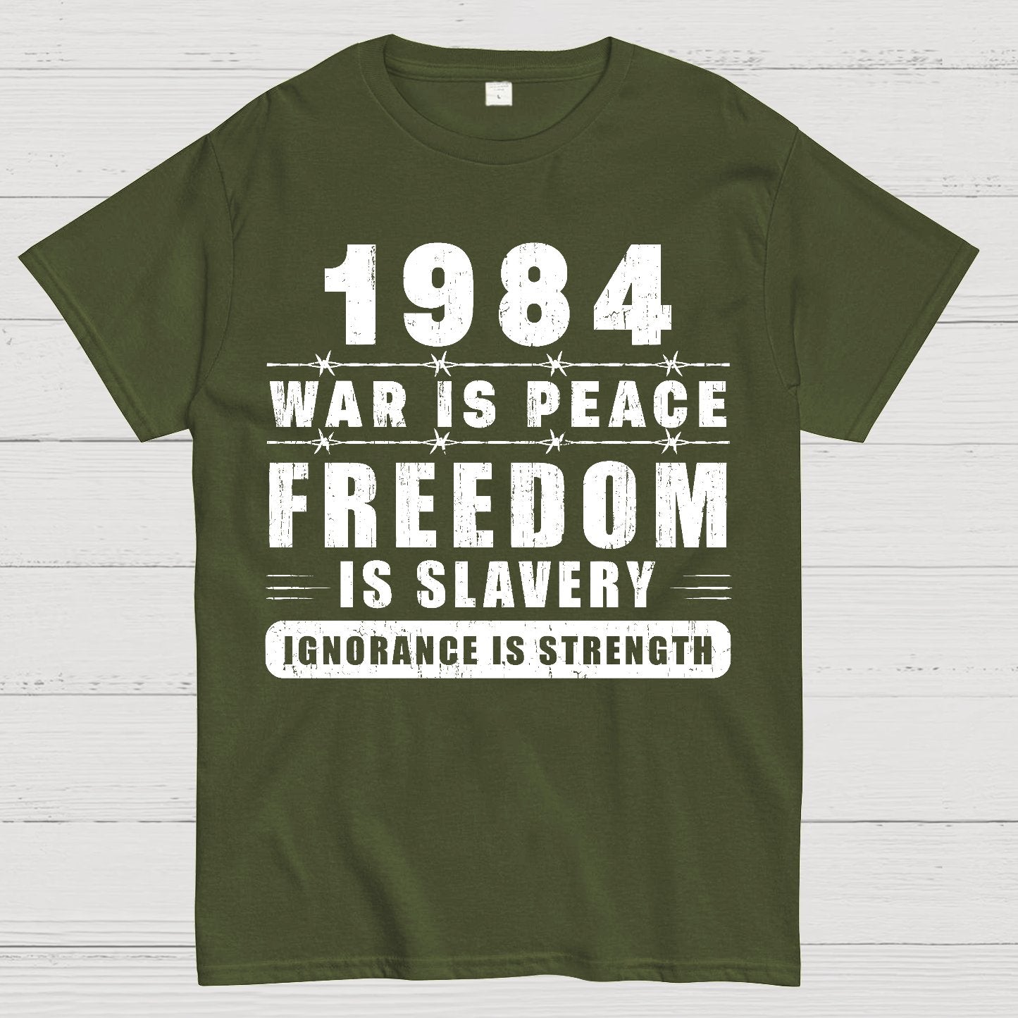 War is Peace  Freedom is Slavery  Ignorance is Strength  Sarcasm Geek T-Shirt
