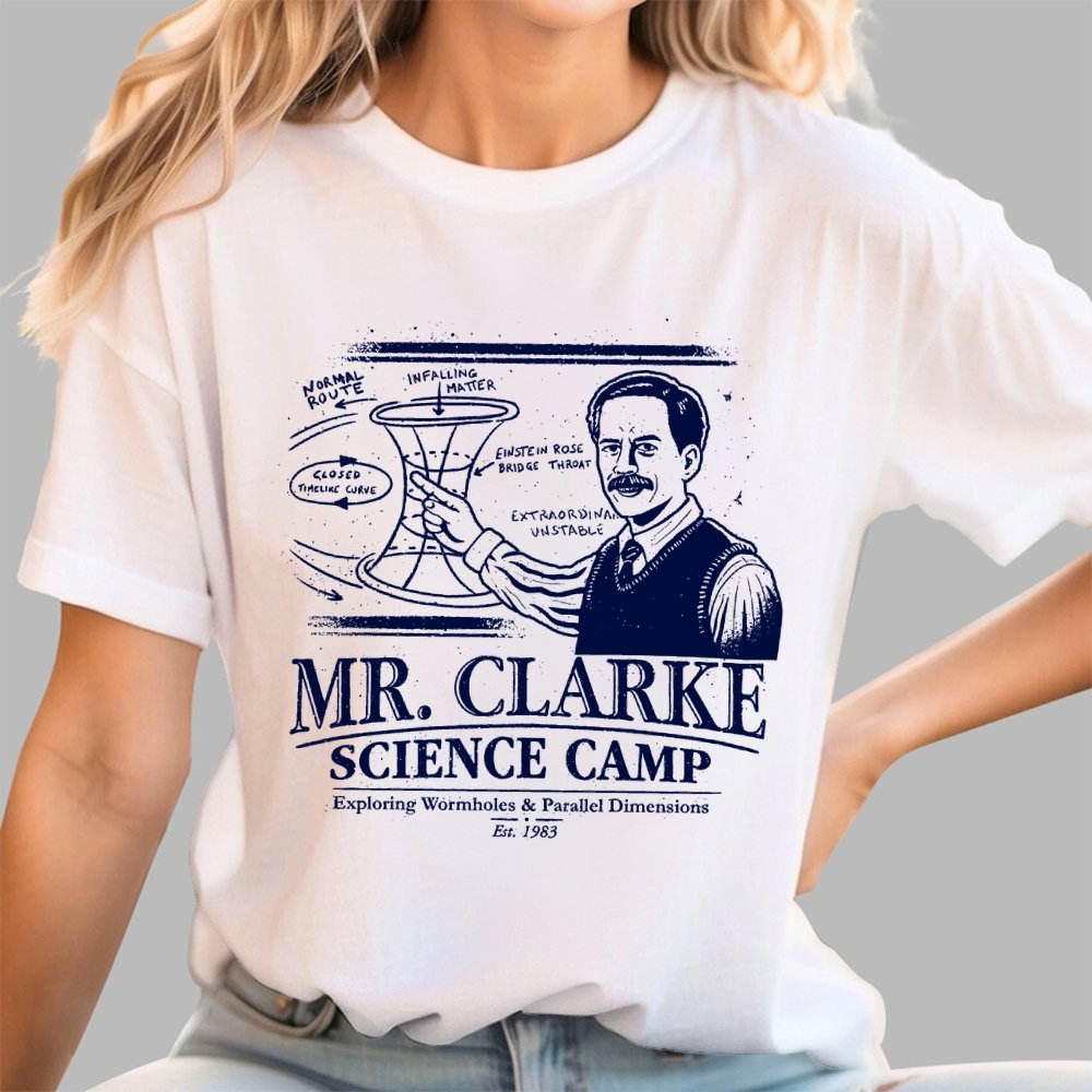 Mr. Clarke – Science Camp Geek T-Shirt