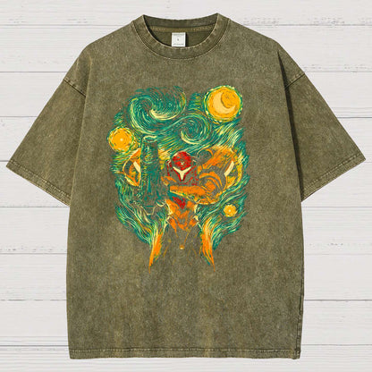 Star Hunter Vintage Distressed T-shirt