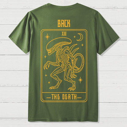 Mystery Tarot Front And Back Printing Geek T-Shirt