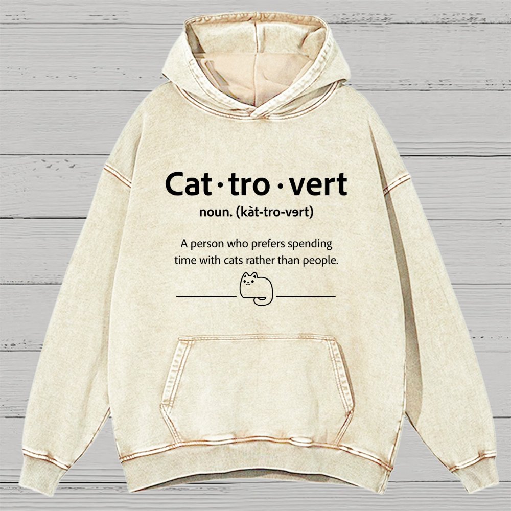 Dog-Tro-Vert Vintage Distressed Hoodie