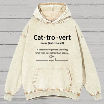 Dog-Tro-Vert Vintage Distressed Hoodie