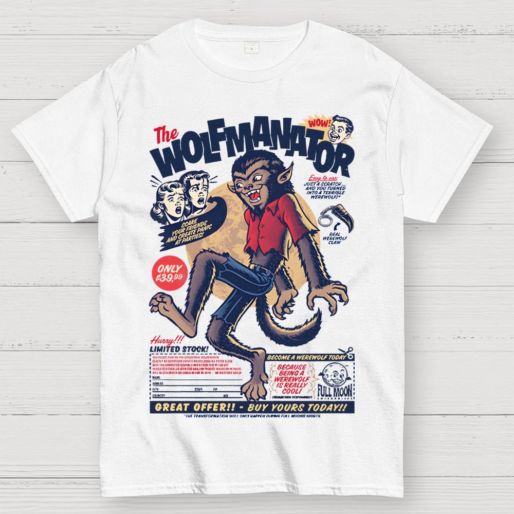 Wolfmanator Geek T-Shirt