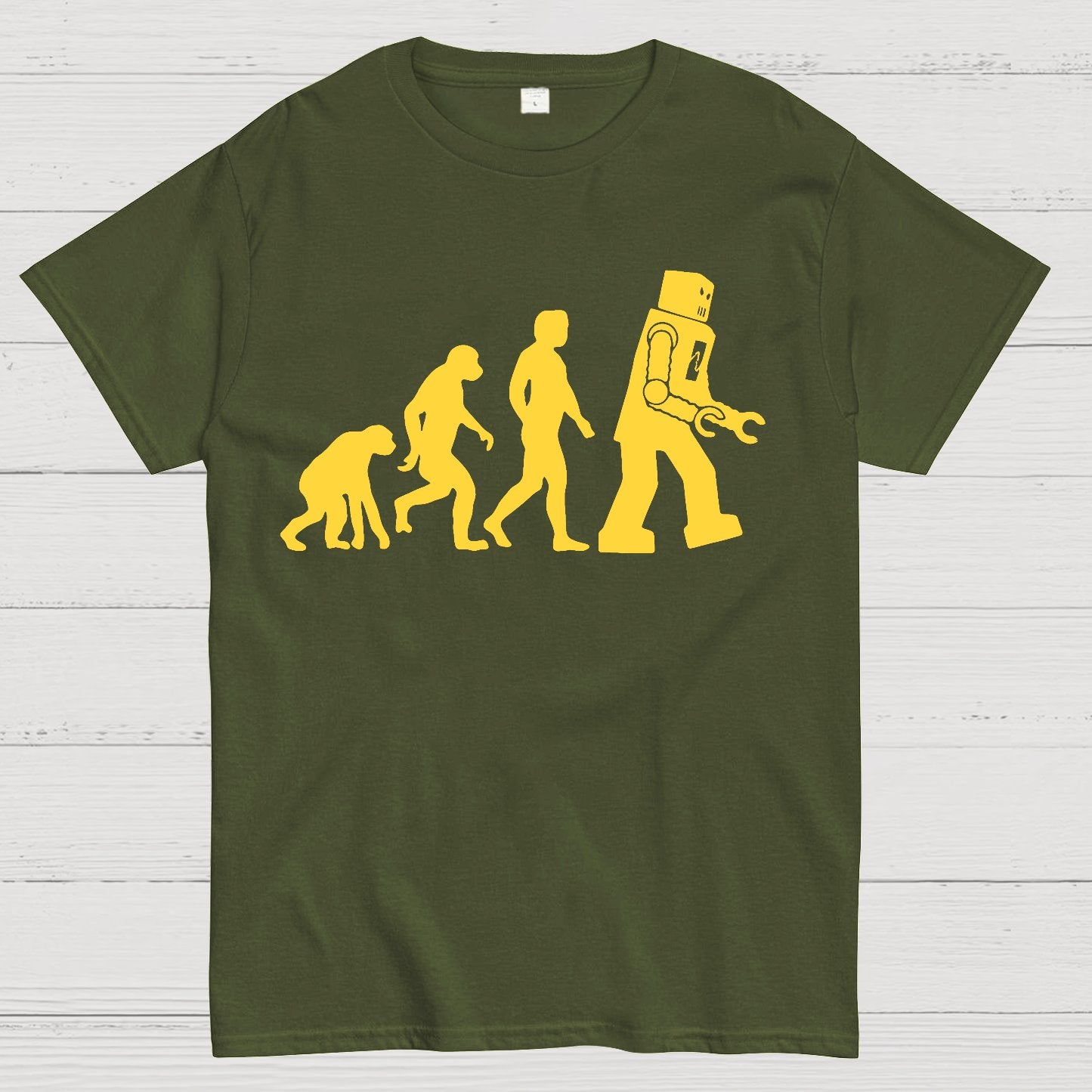 From Ape To Robot Geek T-Shirt