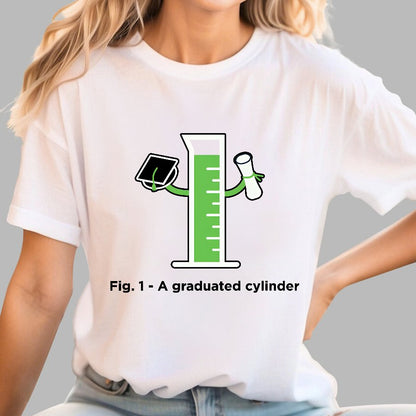 Graduated Cylinder Geek T-Shirt