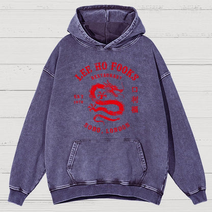 Lee Ho Fook Vintage Distressed Hoodie