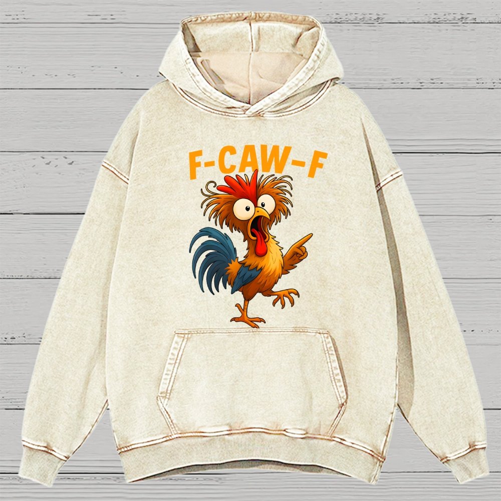 Fcawf Chicken Vintage Distressed Hoodie