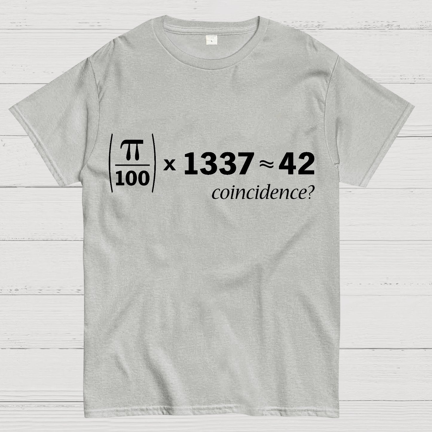 Coincidence Pi 42 Geek T-Shirt