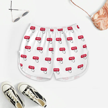 Delete Icon Women's Geek Suspender Cami Set