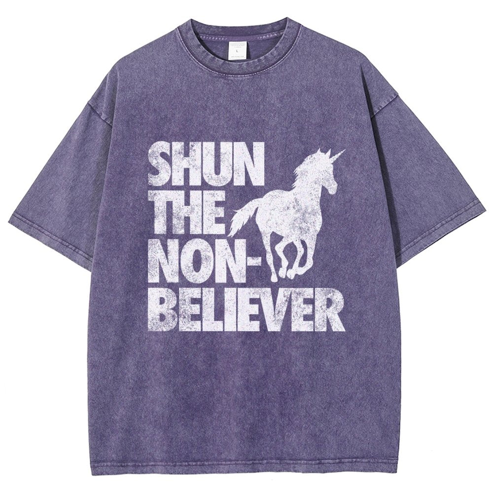 Shun the Non-Believer! Vintage Distressed T-shirt