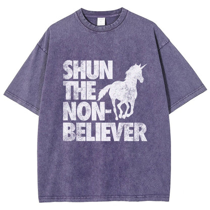Shun the Non-Believer! Vintage Distressed T-shirt