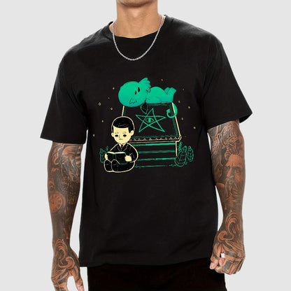 Cute Cthulhu And Lovecraft Geek T-Shirt