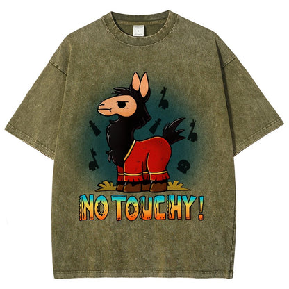 No Touchy! Vintage Distressed T-shirt