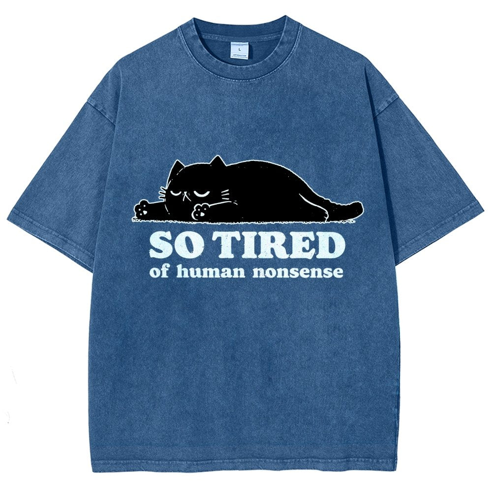 So Tired Vintage Distressed T-shirt
