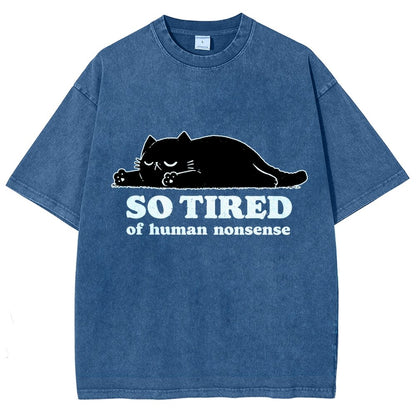 So Tired Vintage Distressed T-shirt